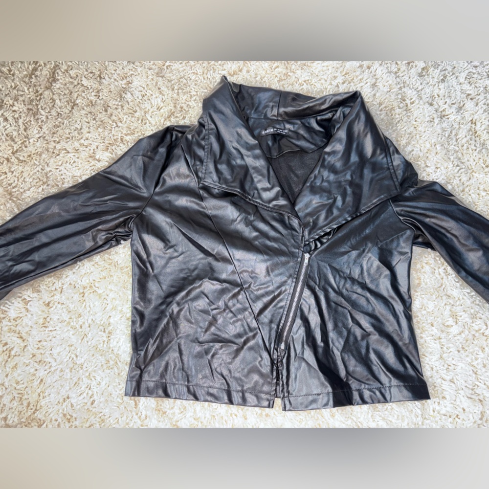 Faux Leather Jacket